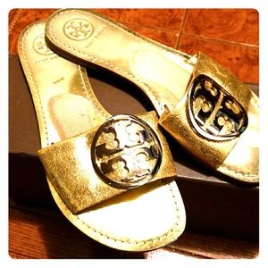 Tory Burch Gold sandals